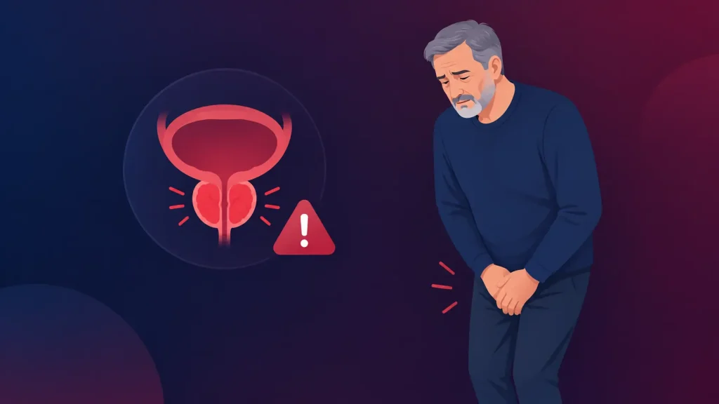 متى يكون تضخم البروستاتا خطير​